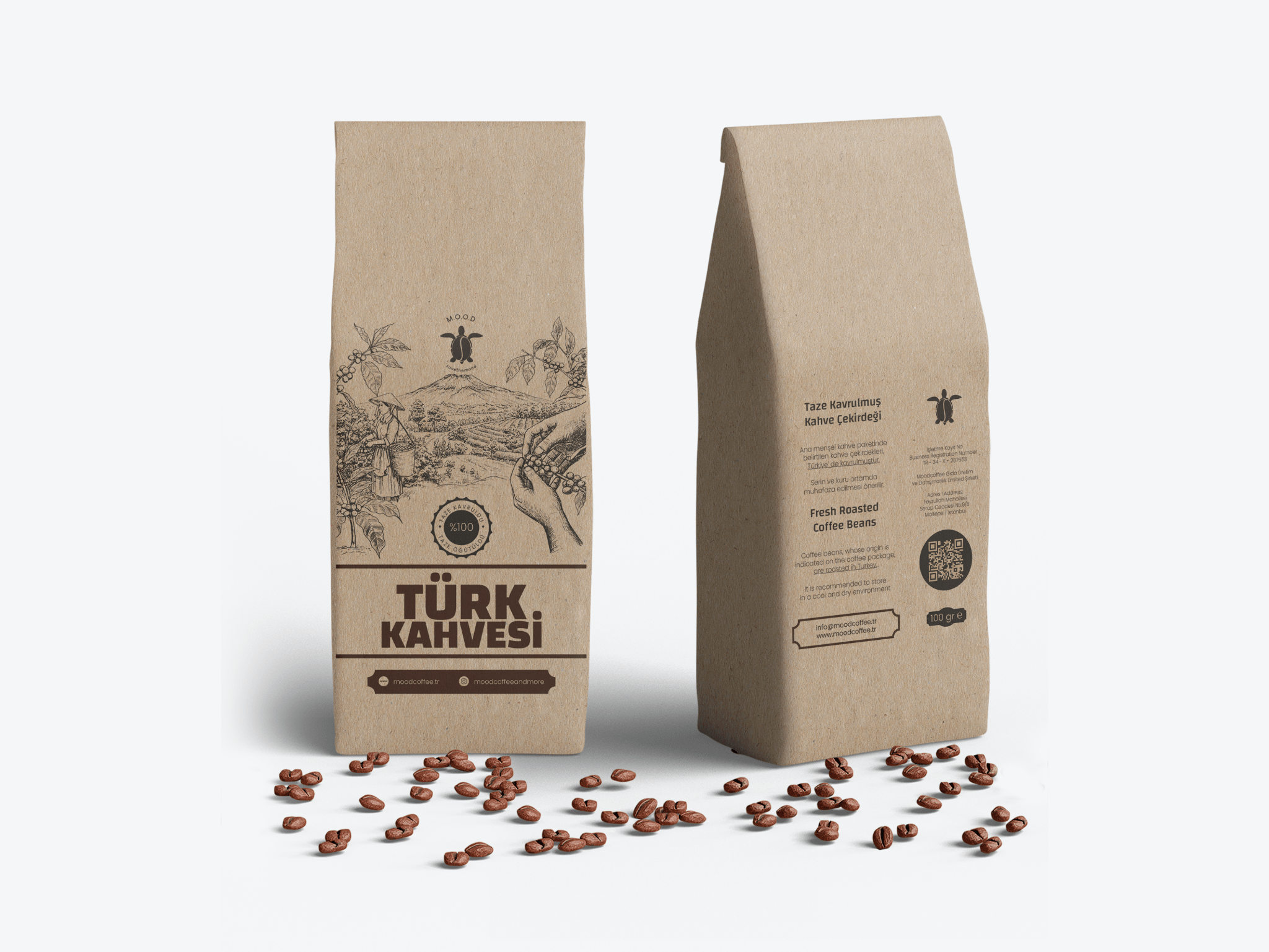 Taze Öğütülmüş Türk Kahvesi - Mood Coffee Roastery